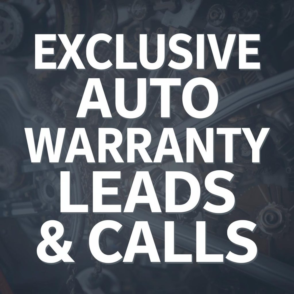 Auto Warranty Leads