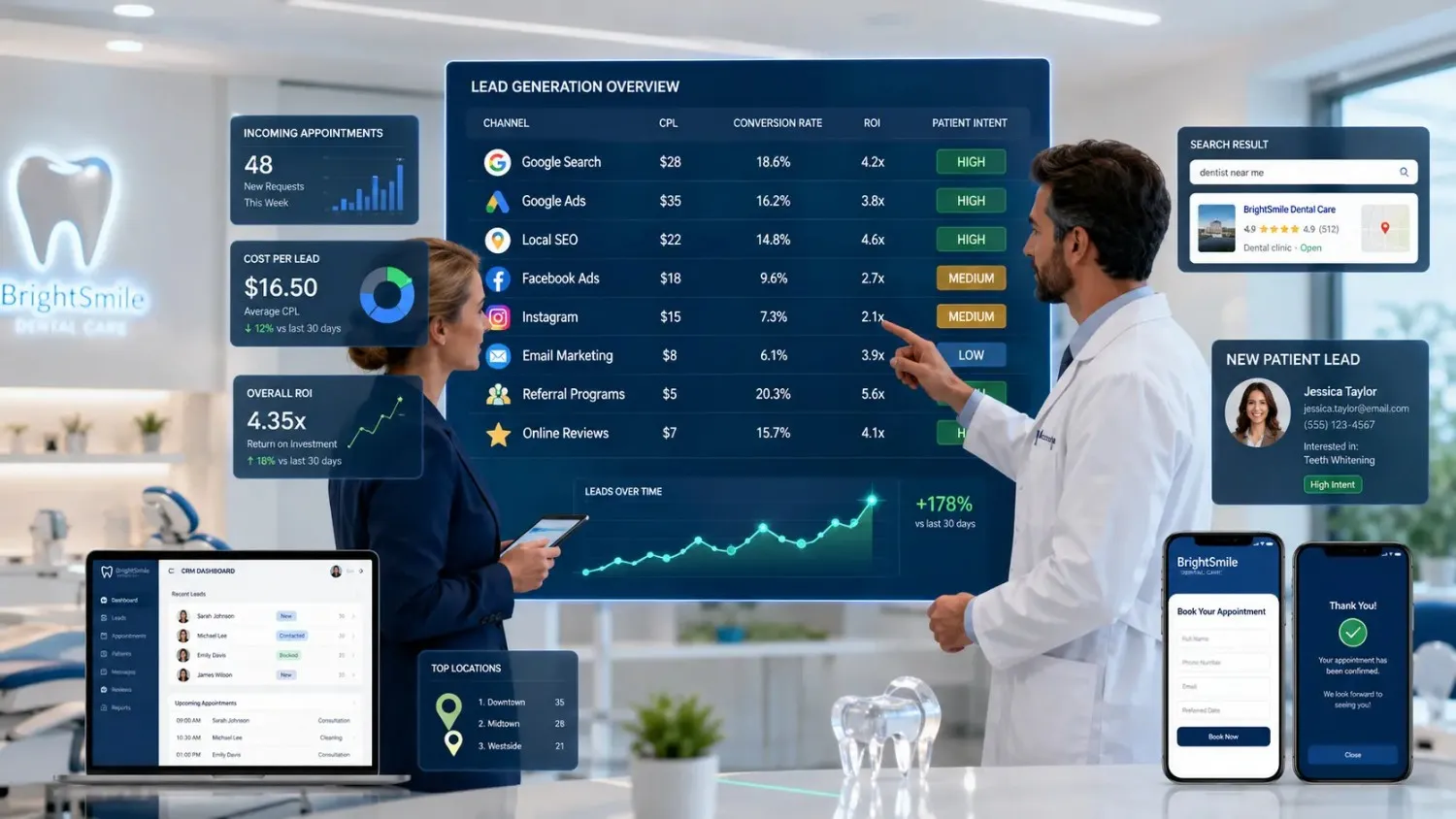Dentist Leads and Calls