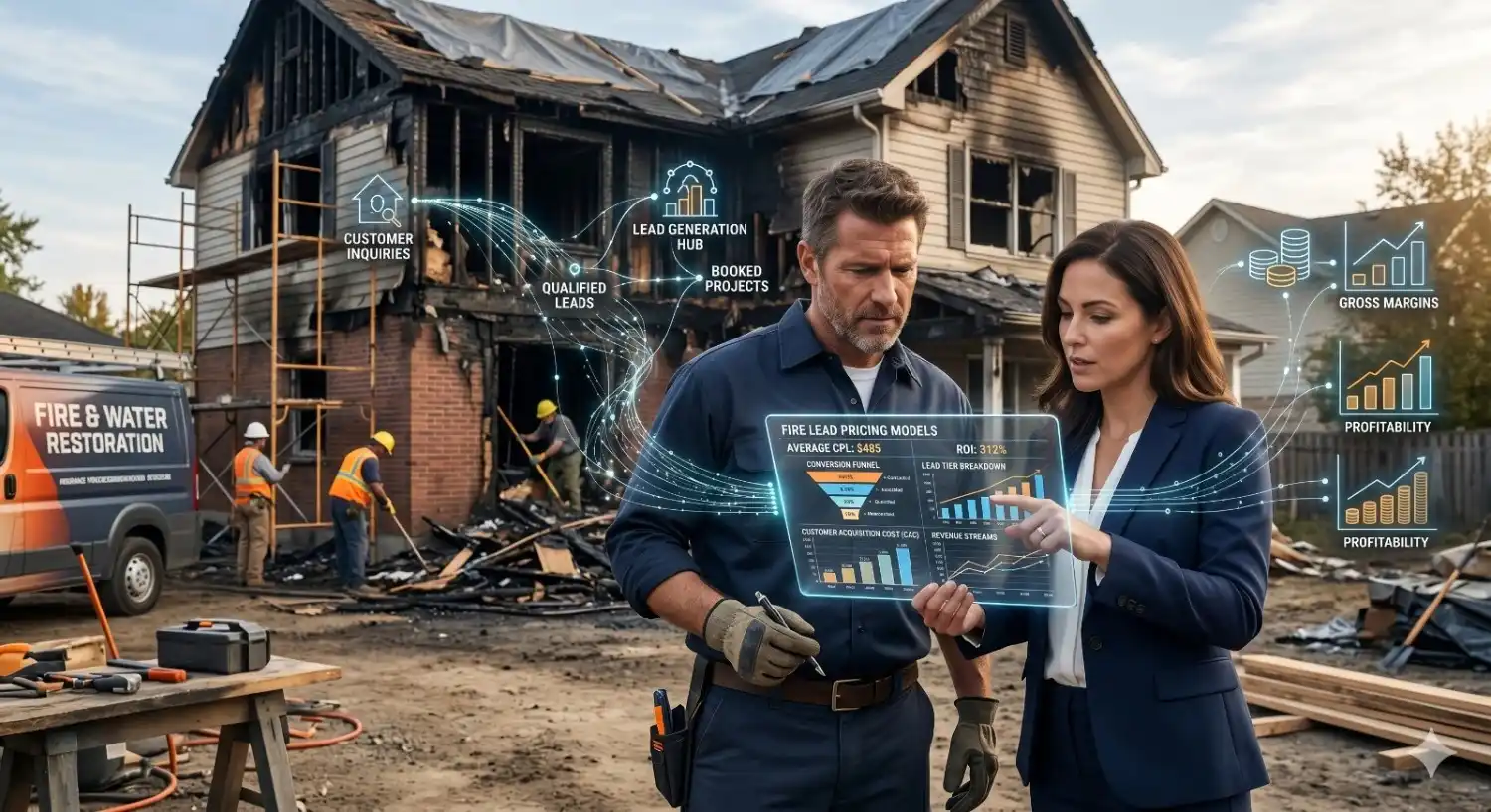 Fire Damage Leads