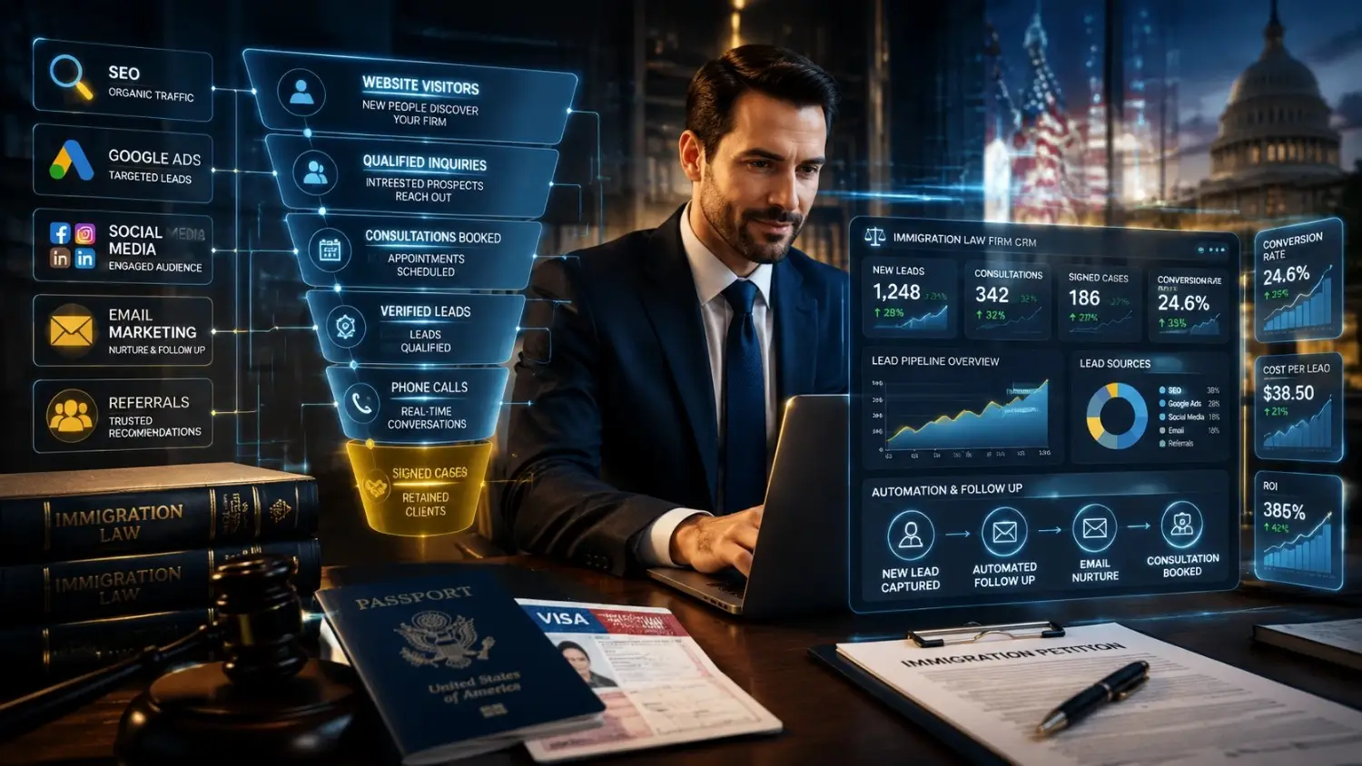 Immigration Lawyer Leads