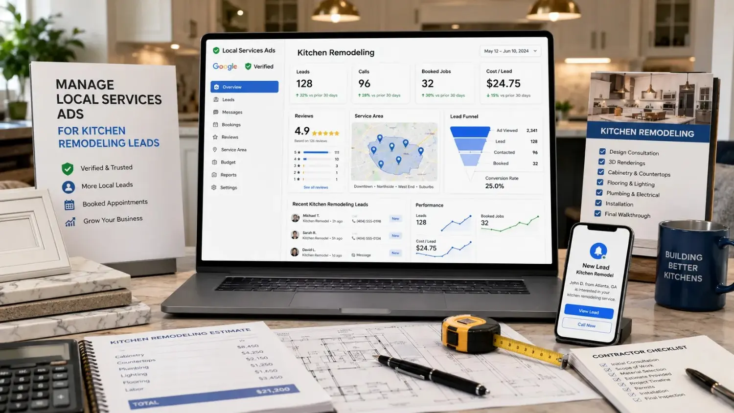 Google Ads for Kitchen Remodelers