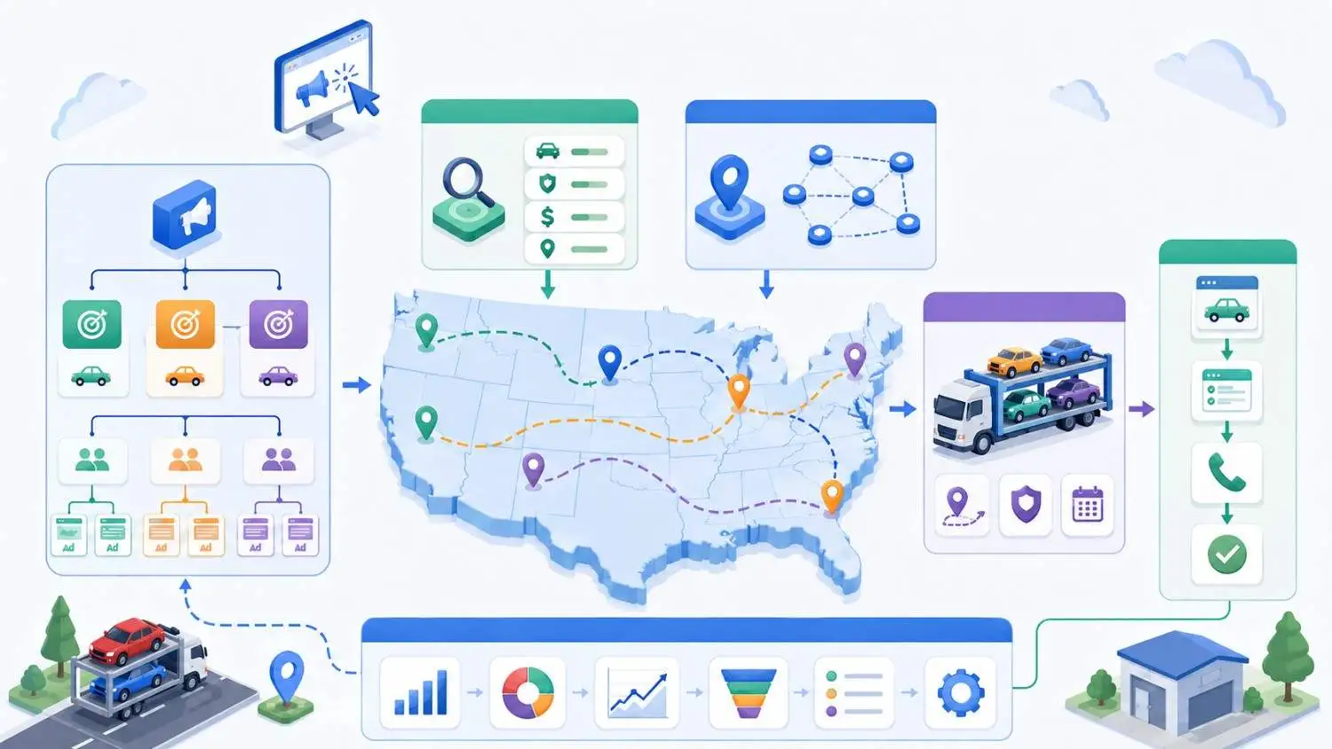 Car Shipping PPC Leads